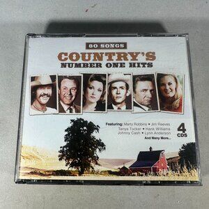 Countrys Number One Hits 80 Songs 4-CD Set Featuring Legendary Artists 2014